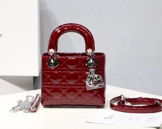 Tony Luxuries patent Cow diro leather With Lady Mini 0817
